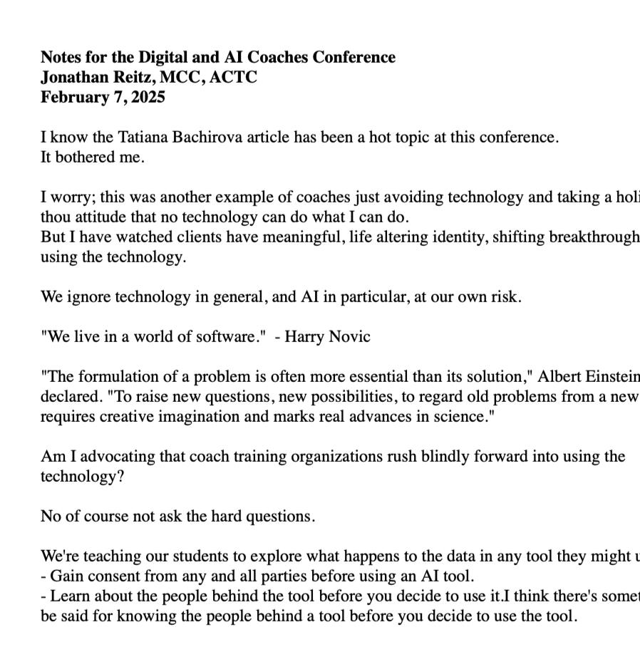 NOTE Talking points & notes